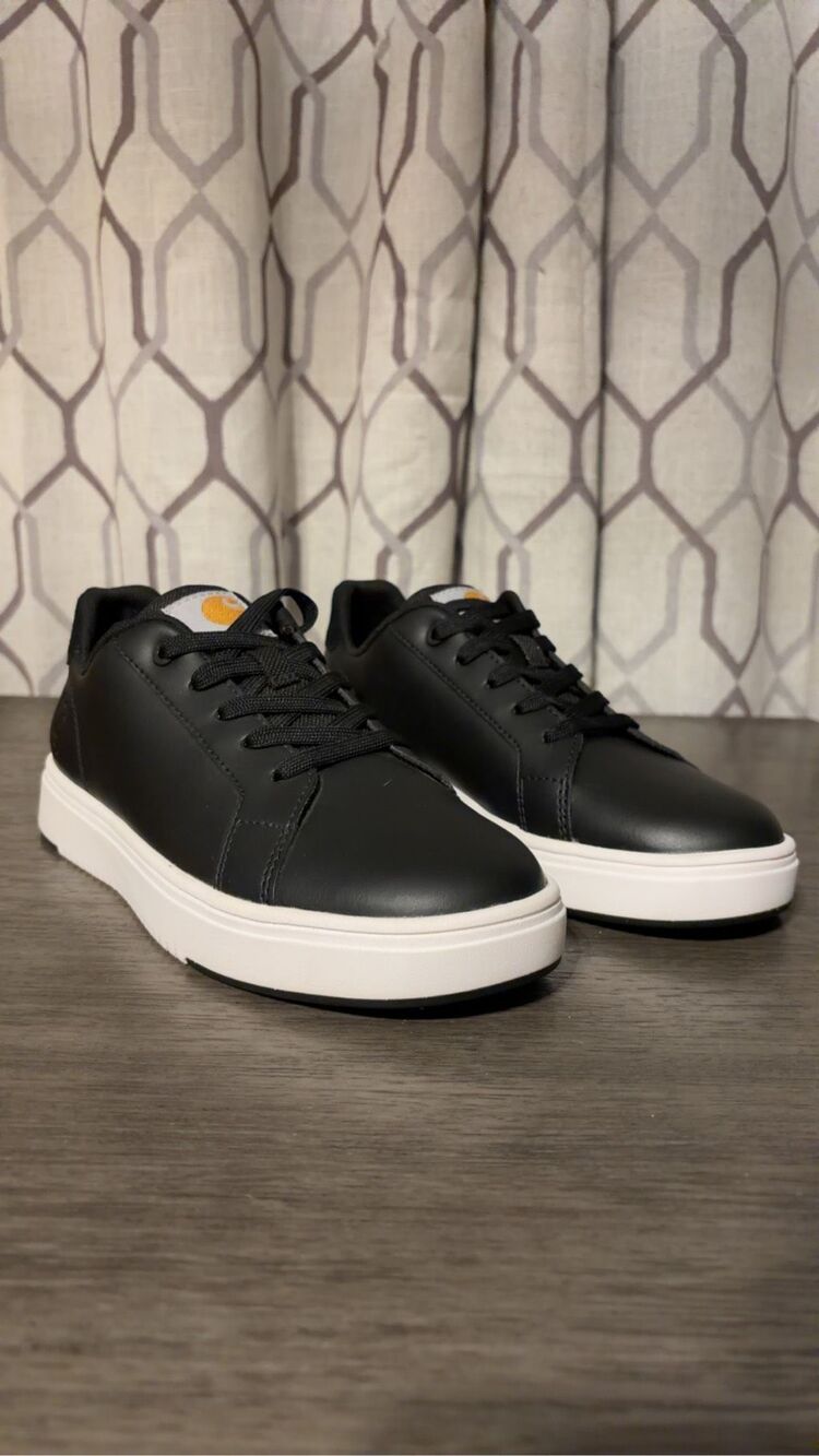 Carhartt Detroit Leather Sneaker Black Women’s Size 7.5M FC2171-W